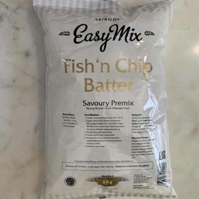 

Tepung Easymix Fish n Chip Batter 1Kg
