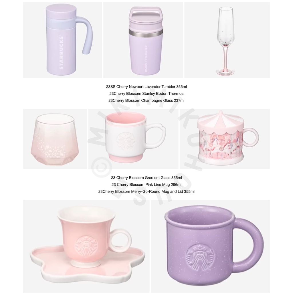 KOREA SPRING CHERRY BLOSSOM OFFICIAL STARBUCKS TUMBLER OFFICIAL NEW YEAR OF RABBIT