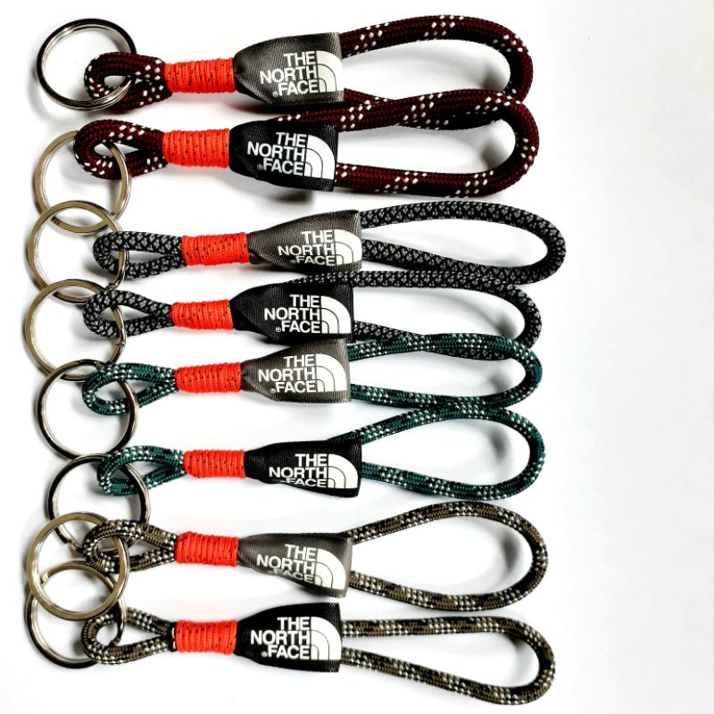 Gantungan Kunci Outdoor Camping Prusik Rope Keychain Perusik Etnik Ethnic Unik Paracord Universal Lanyard Hp Tnf