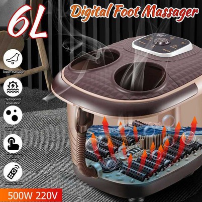 Onsen Foot Spa Massage Ember Baskom Pijat Rendam Air Kaki Elektrik o2