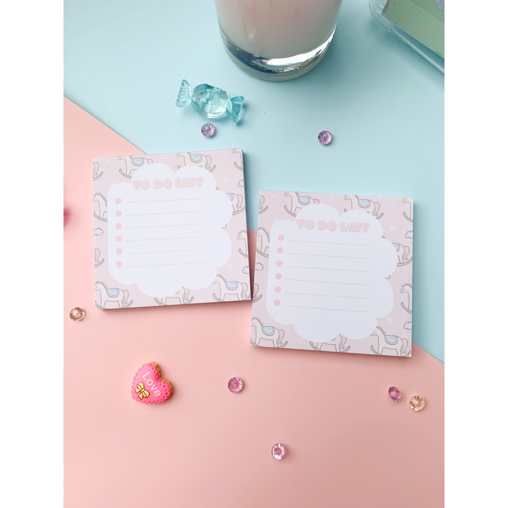 【GOGOMART】Kertas Memo Memopad Memo Notepad / Memo Catatan Bukan Sticky Notes Tempel - MM022