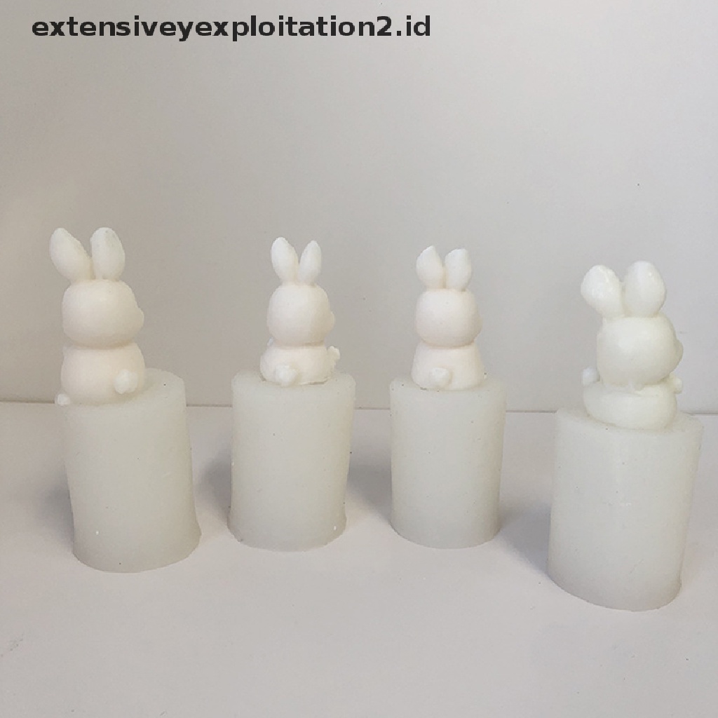 {NEW} Easter Cute Rabbit Silicone Mold DIY Cetakan Kue Coklat Cetakan Kue Dekorasi.