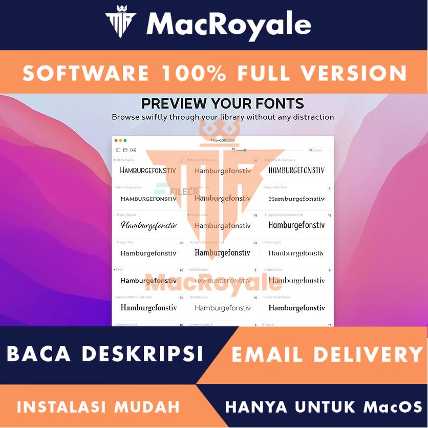 [MacOS] Typeface Full Version Lifetime Full Garansi