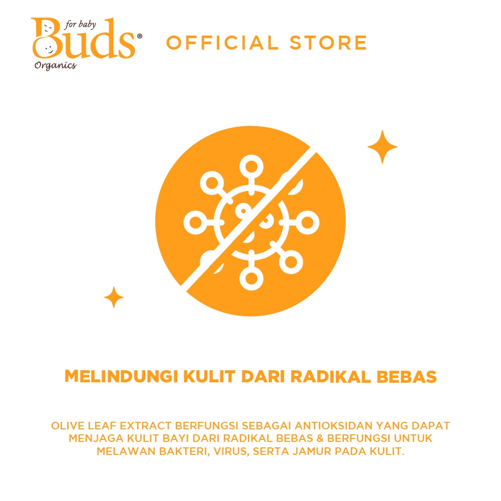 Buds Organics Super Soothing Intensive Cream - Lotion atau Krim Perawatan Iritasi Luka Eczema Bayi dan Anak