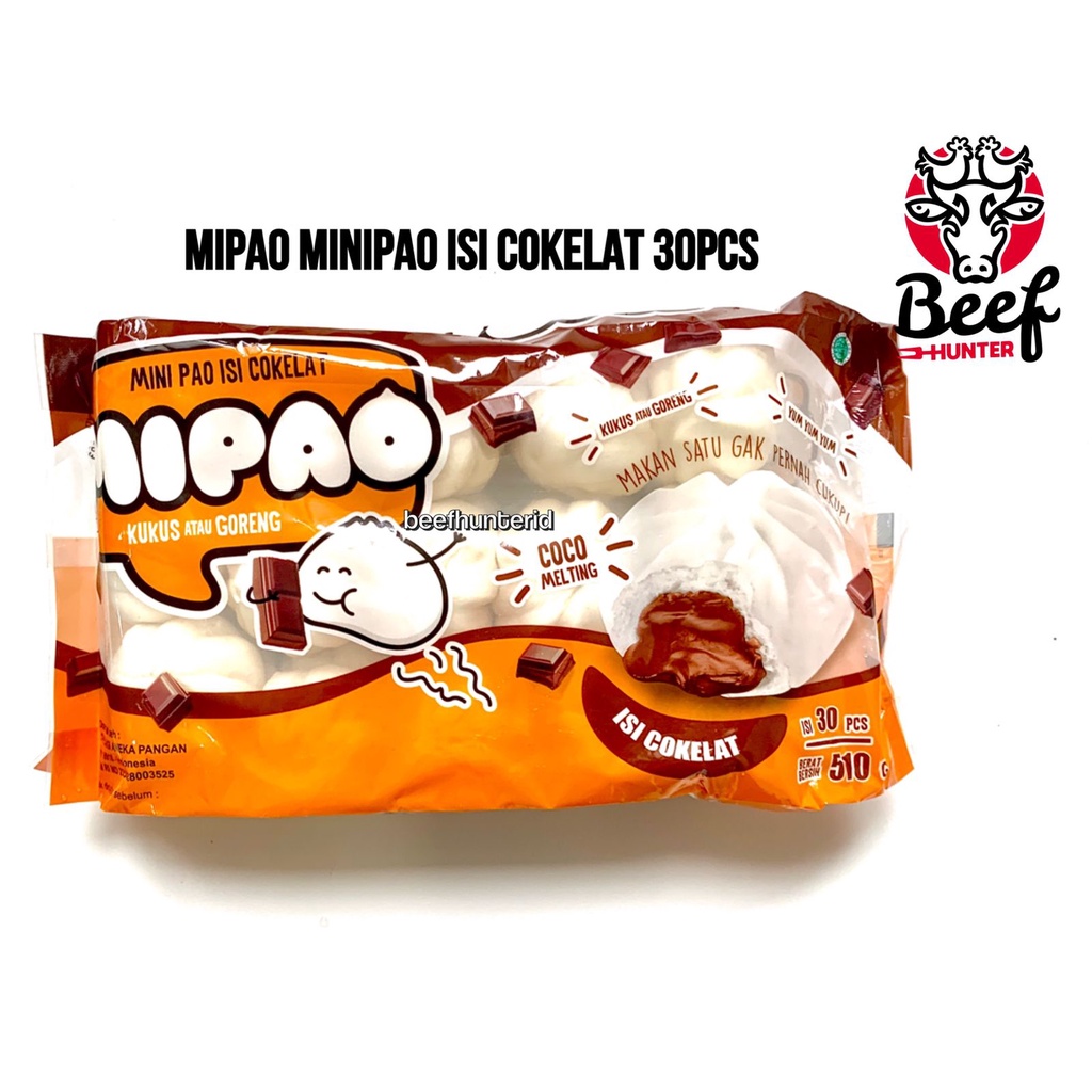 Pelangi Mipao isi 30 pcs Coklat Strawberry Sesuai Varian