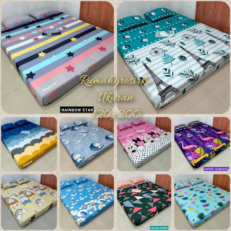 SPREI KEKINIAN UKURAN 120x200 T30/SPREI HOMEMADE/SPREI AESTETIC/ HARGA EKONOMIS