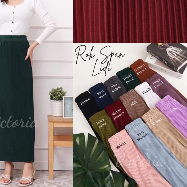 ❉ (R02) Rok Span Plisket Lidi / Rok Span Plisket Lidi / Rok Span Plisket Premium / Rok Span Hyget Su