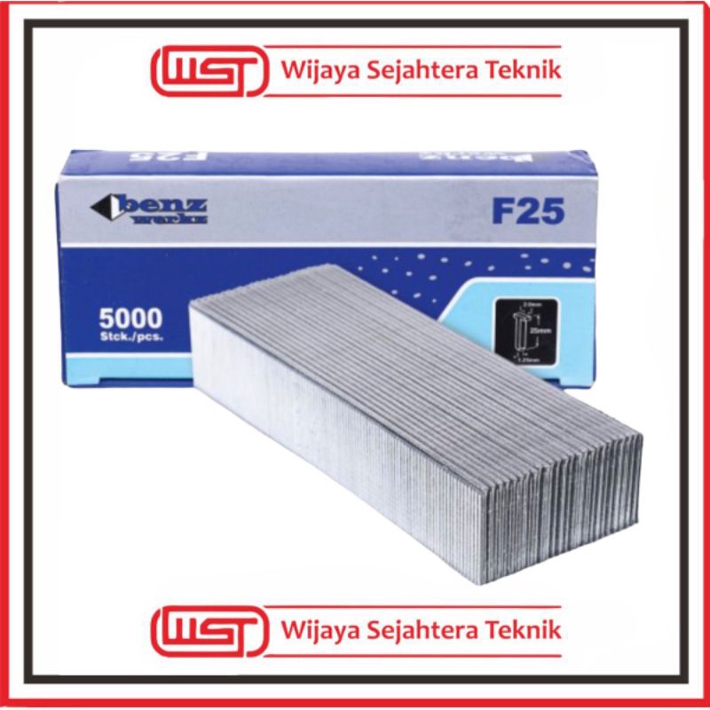 

isi Steples F25 benz Mo isi staples Paku tembak mata gun nailer f25