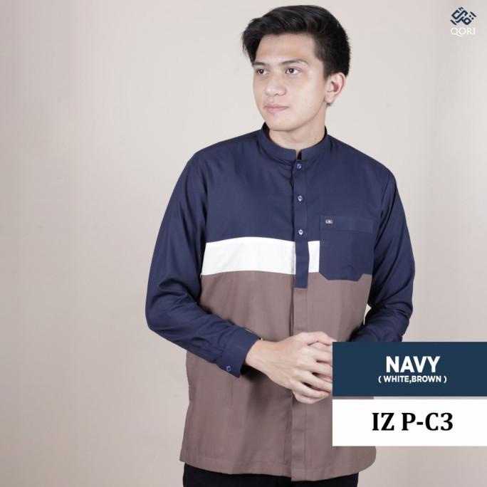 Qori Apparel Baju Koko Casual Izzan (Lengan Panjang)