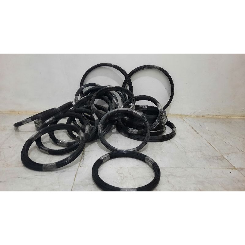 ruji fiber hitam import murah meriah 1mm - 1,5mm