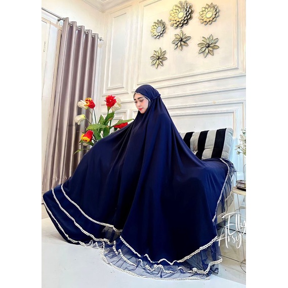 MUKENA PRINCESS BY ELLY ARSY // MUKENA RENA JUMBO DEWASA // MUKENA CRINKLE AIR FLOW