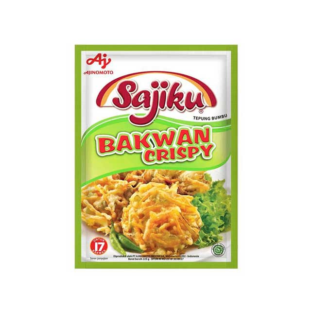 

SAJIKU TEPUNG BUMBU BAKWAN 90G