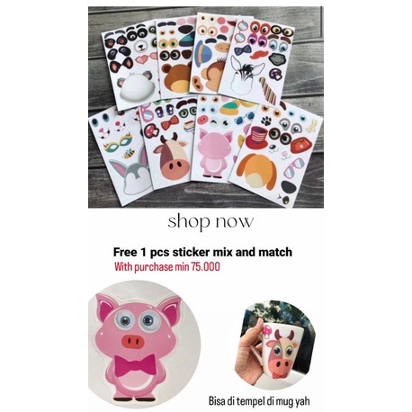 

sticker mix and match (FREE GIFT)