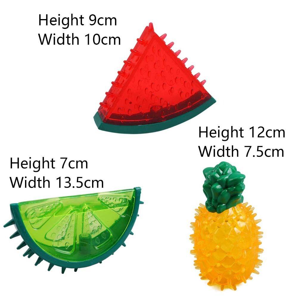 REBUY Rebuy Dog Chew Toys Cooling Plastic Untuk Anjing Kecil Sedang Interaktif Outdoor Bermain Tahan Gigitan Perlengkapan Hewan Peliharaan