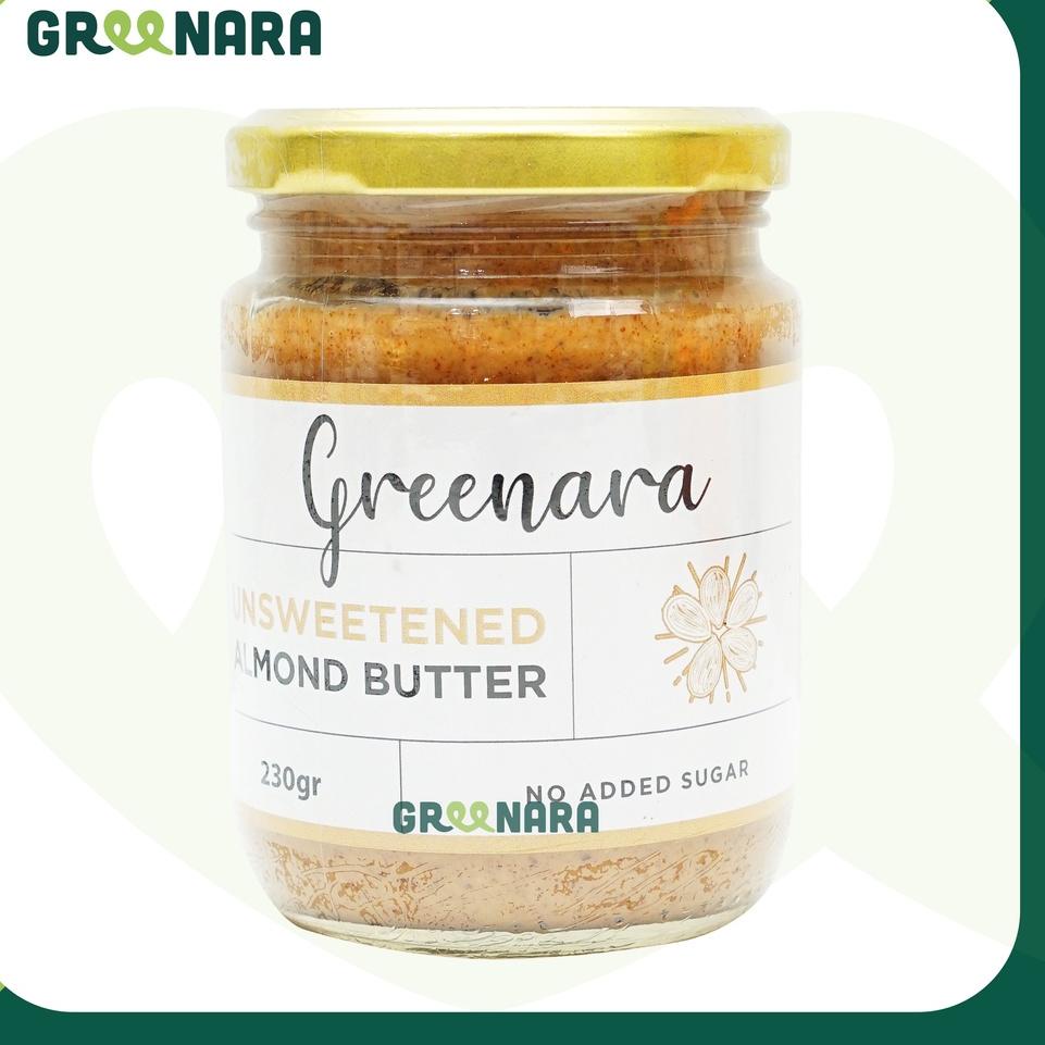 

▲ Greenara Homemade - Unsweetened Almond Butter / Selai Almond ♣