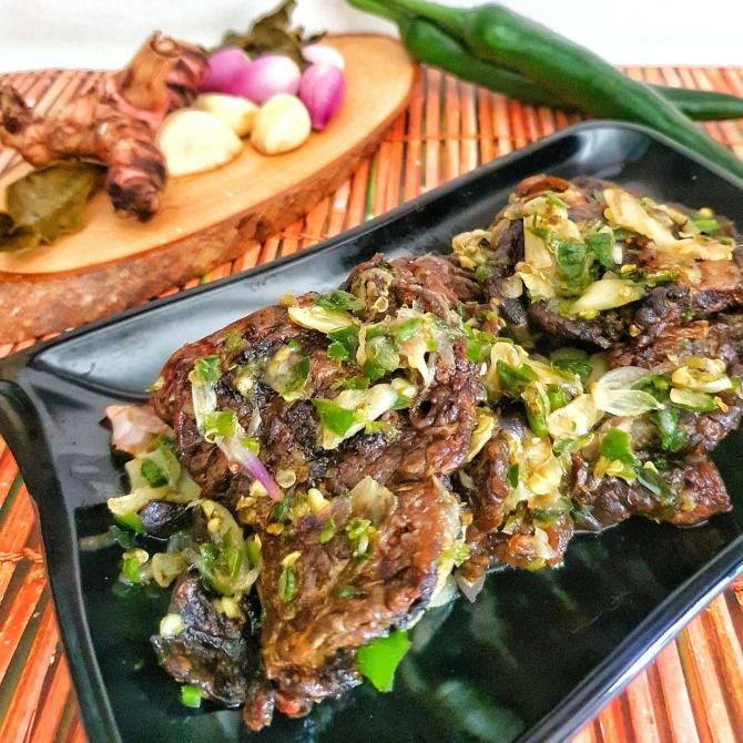 

Paru Cabe Hijau with Garlic KETO TERLARIS