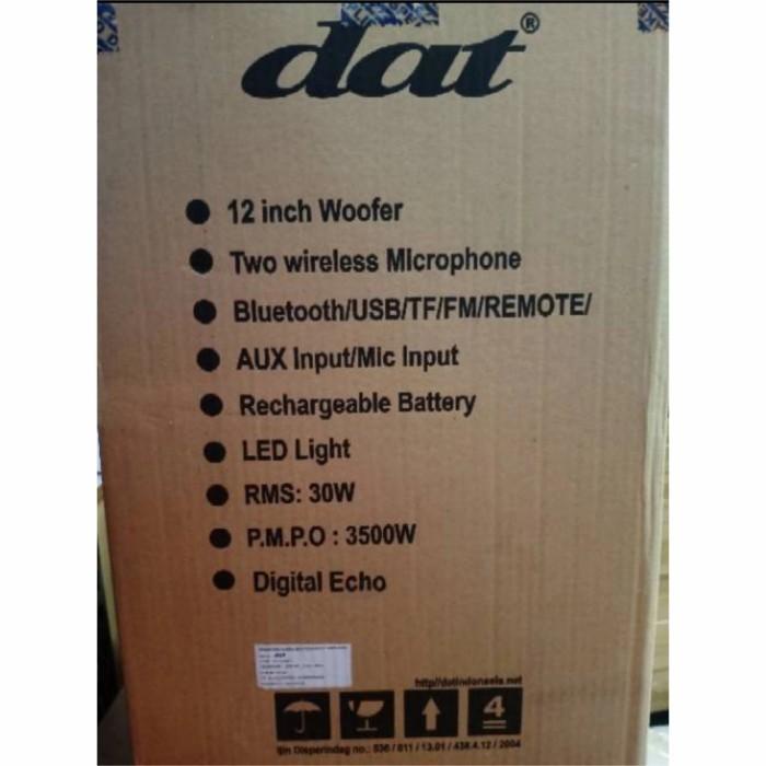 

Speaker portabel bluetooth original dat dt 1210ft dt1210ft