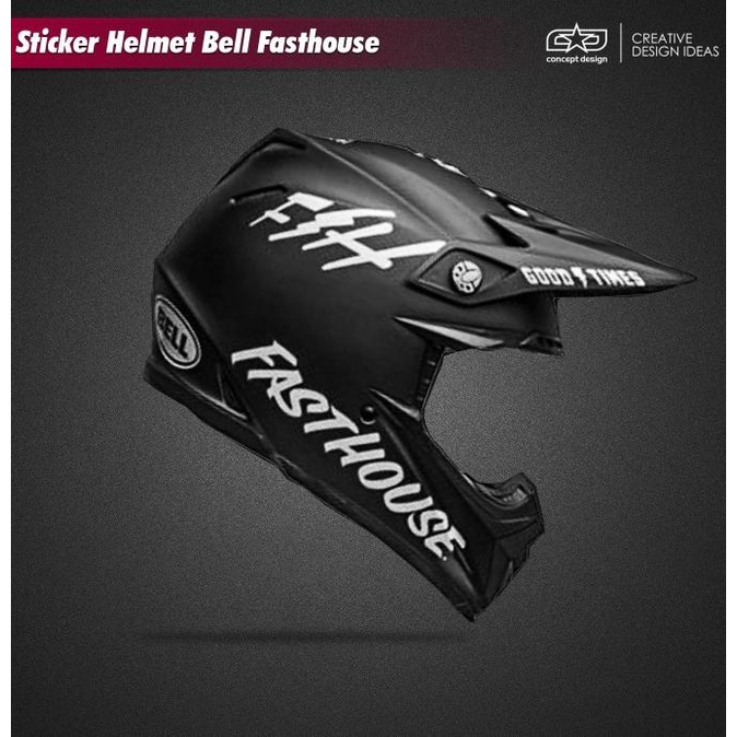 Sticker Helm Bell Set Fasthouse