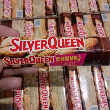 

SILVER QUEEN Chocolate Chunky Bar Almond Pack 95gr