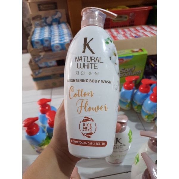 Sabun Mandi Botol Pump Jumbo K Natural Sabun Mandi