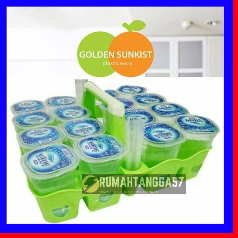 B29 TEMPAT AQUA GELAS ISI 12 / TEMPAT AQUA ISI 16 GOLDEN SUNKIST / RAK AQUA ISI 12 / RAK AQUA ISI 16
