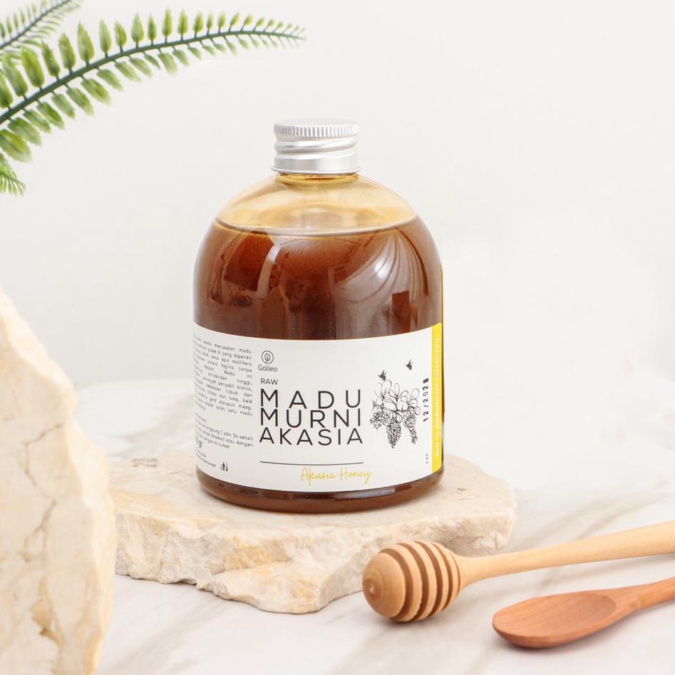 

➾ Murni Akasia 650 gr Galleo Grade A 100% Raw Honey [ Free Sendok Kayu ] ♫