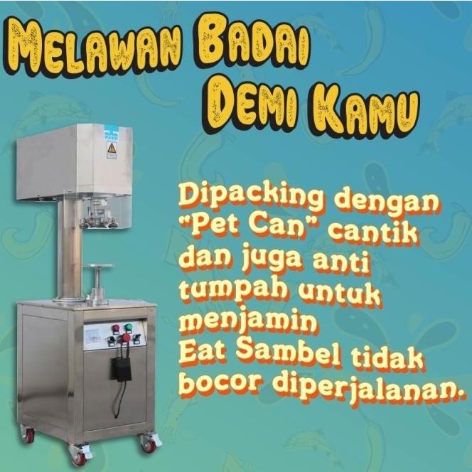 

Eatsambel Sambal Pedas Cumi Ciamik / Sambal Rumahan - 1 Cumi [120Gr]