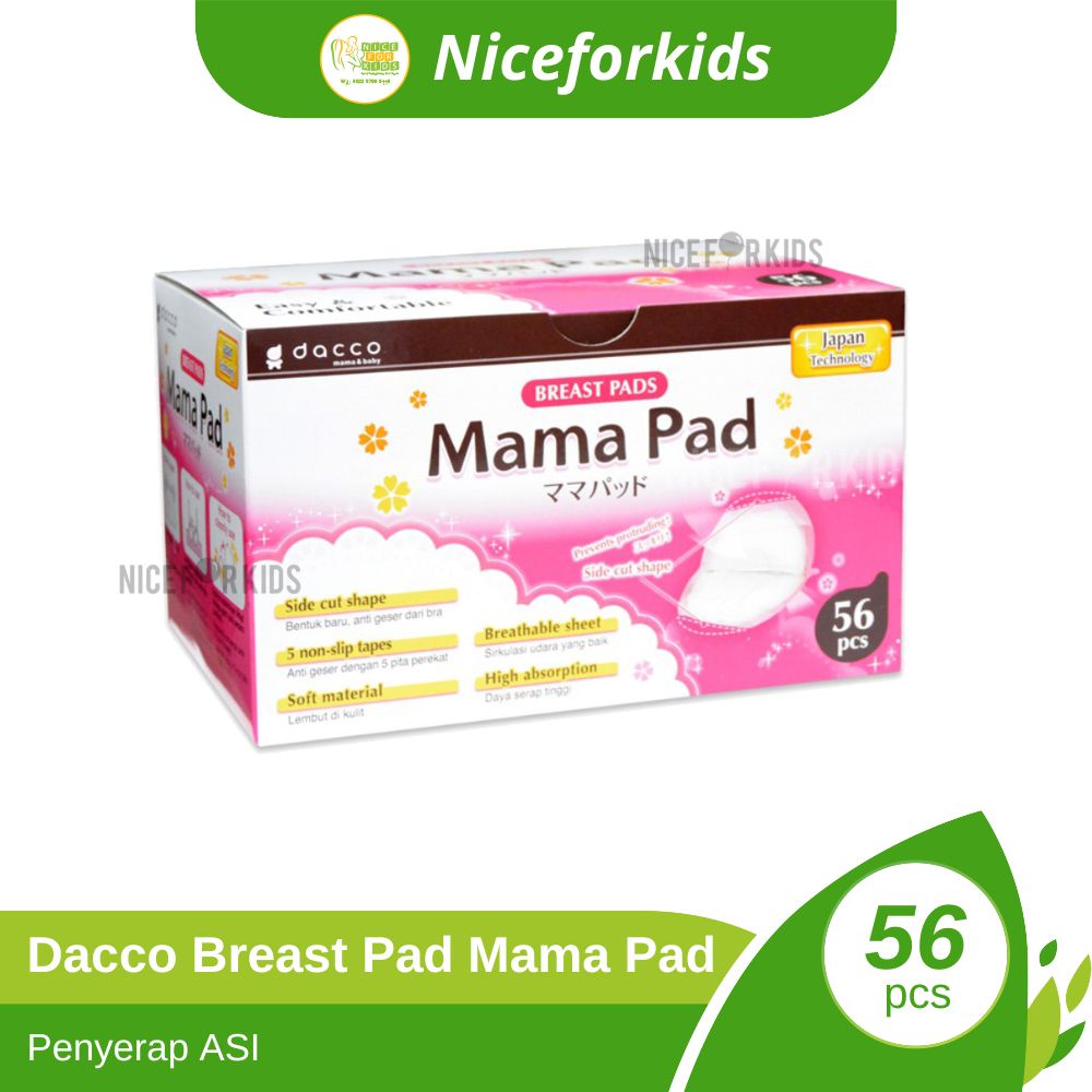 Dacco Mama Pad Breastpad Isi 56 pcs (28 pasang)