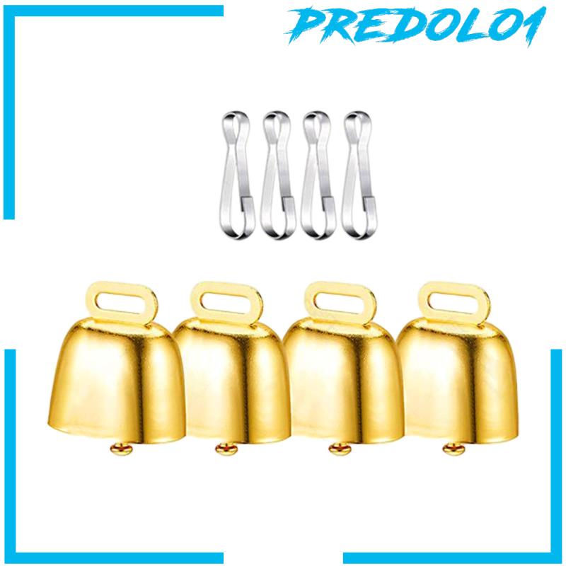 [Predolo1] Lonceng Merumput Ornamen Lonceng Sapi Bahan Metal Kecil Untuk Perlengkapan Hewan Peliharaan Kuda Ternak