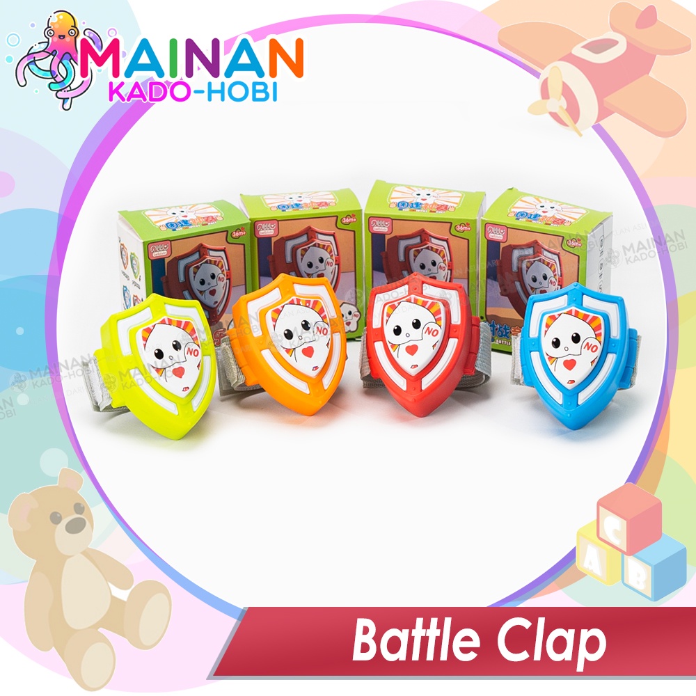 HADIAH ULANG TAHUN MAINAN ANAK EDUKASI VIRAL BATTLE GAME CLAP TOYS