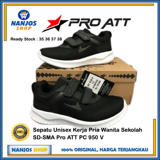 Sepatu Unisex Kerja Pria Wanita Sekolah SD-SMA Pro ATT PC 950 V