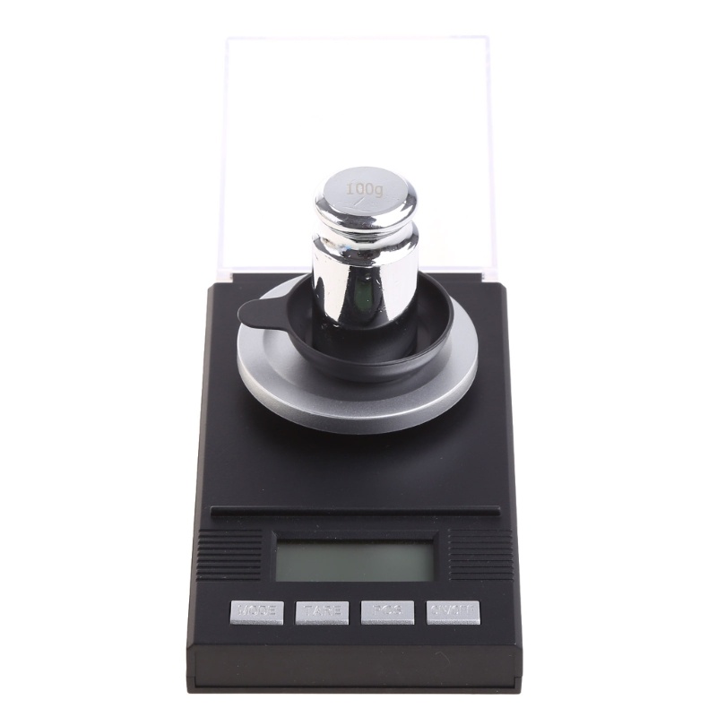Gro Portable 100g / 0.001g LCD Digital Jewelry Scale Pocket Milligram Scale for Powder