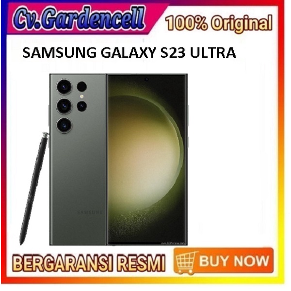 Samsung Galaxy s23 Ultra Ram 12/256Gb Garansi Resmi