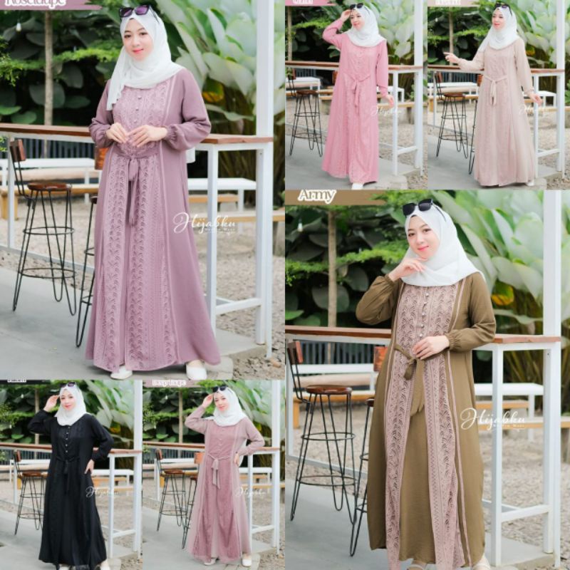 MALIKA DRESS ORI BY HIJABKU