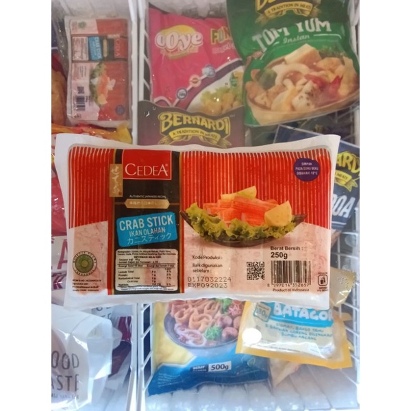 

cedea crabstick 250gr
