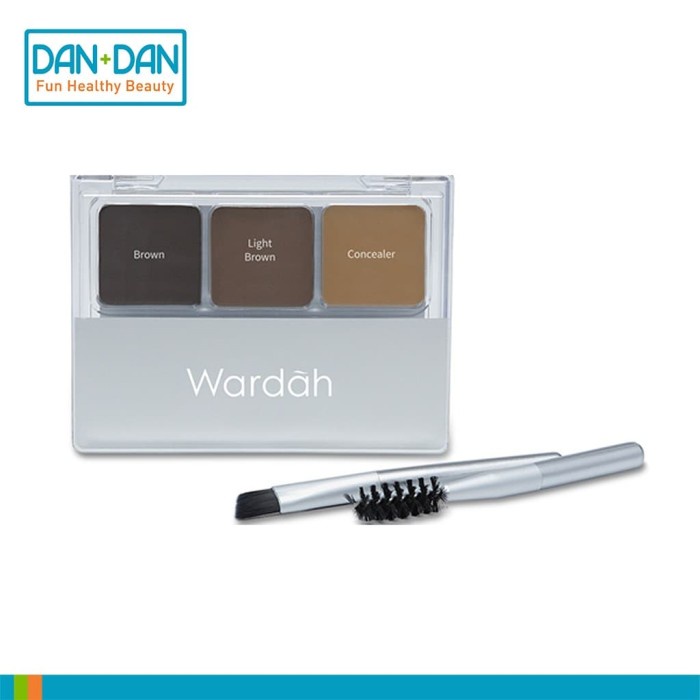 Eyebrow-Powder- Wardah Eyexpert Eyebrow Kit - 419851 -Powder-Eyebrow