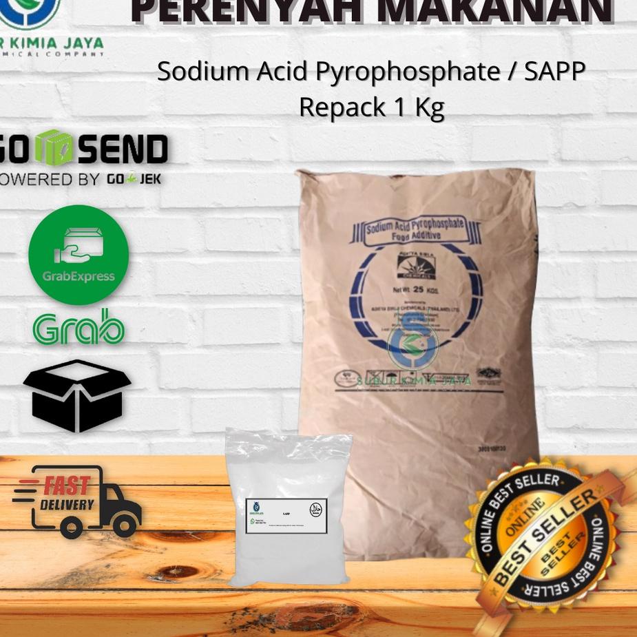 

✵ SAPP Sodium Acid Pyrophosphate / Perenyah Gorengan 1 Kg ➩
