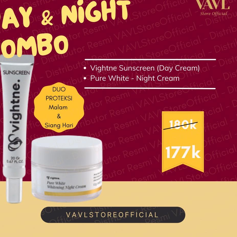 

ⅎ [READY] VAVL DAY & NIGHT CREAM Vightne PureWhite by Virginy Valentine (vivalentine) Pure White GRAM ♨