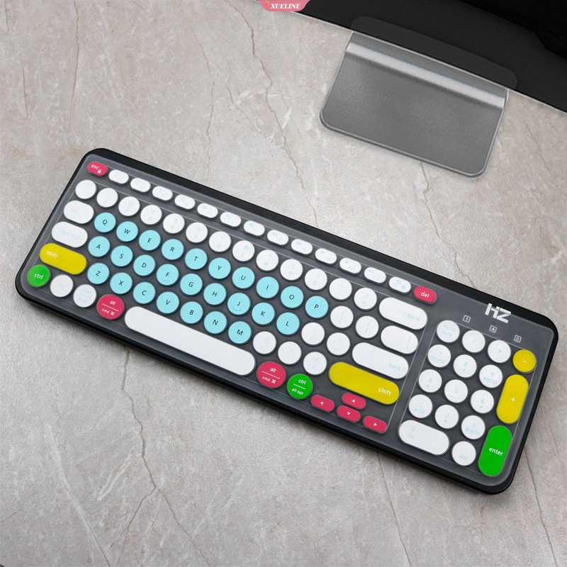 Logitech K780 Ik6650 Desktop Wireless Bulat Keyboard Stiker Keys Komputer Gaming Laptop Aksesoris Sarung Keyboard Tahan Air [ZXL]