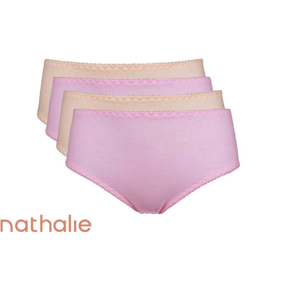 BOOMING Nathalie Celana Dalam Wanita Midi Nathalie Underwear 4Pcs NT 07