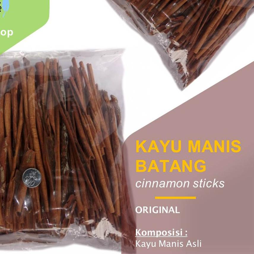 

♤ Kayu Manis Batang 250g, 500g, 1 kg (cinnamon stick) ➢