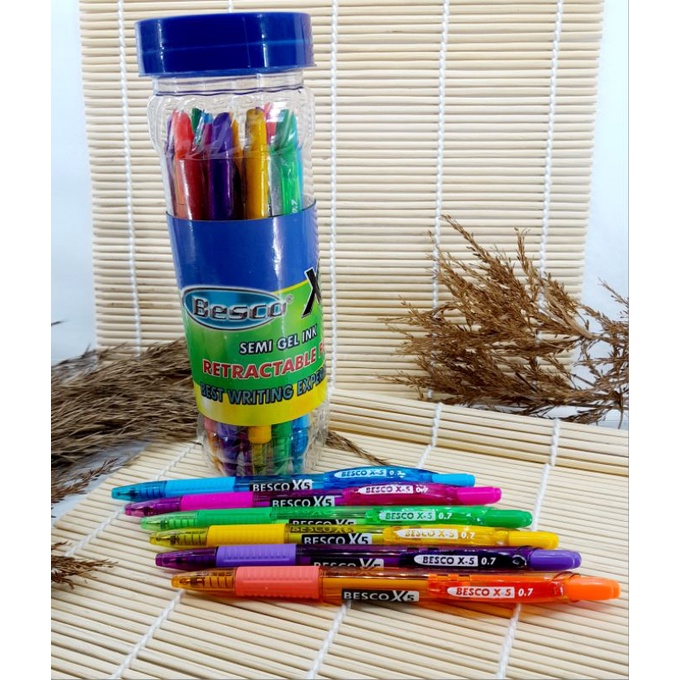 

Pulpen BESCO X-5 Semi Gel