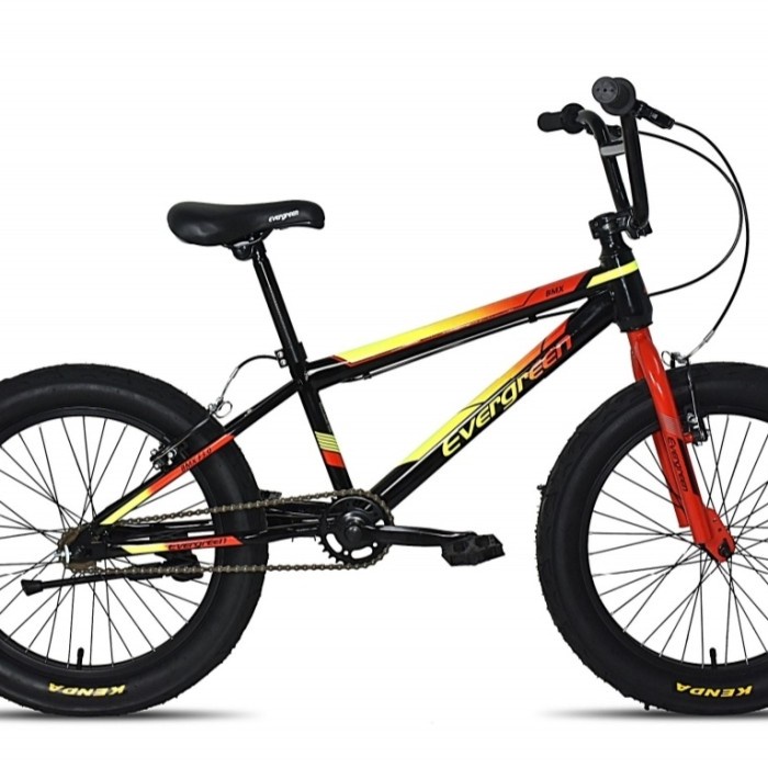 Sepeda Anak Bmx 20 Inch Evergreen Classic Ban Besar 3.0 #Original