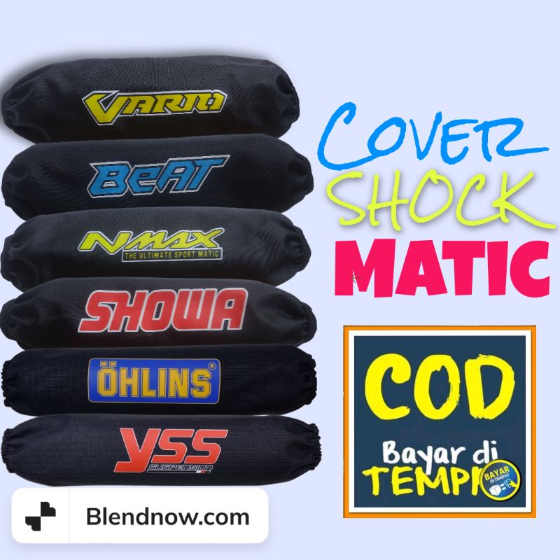 Sarung Shock Belakang Cover Shockbreaker Matic Honda Beat Vario Scoopy Genio Yamaha Nmax mio soul Gt Fino  aerox