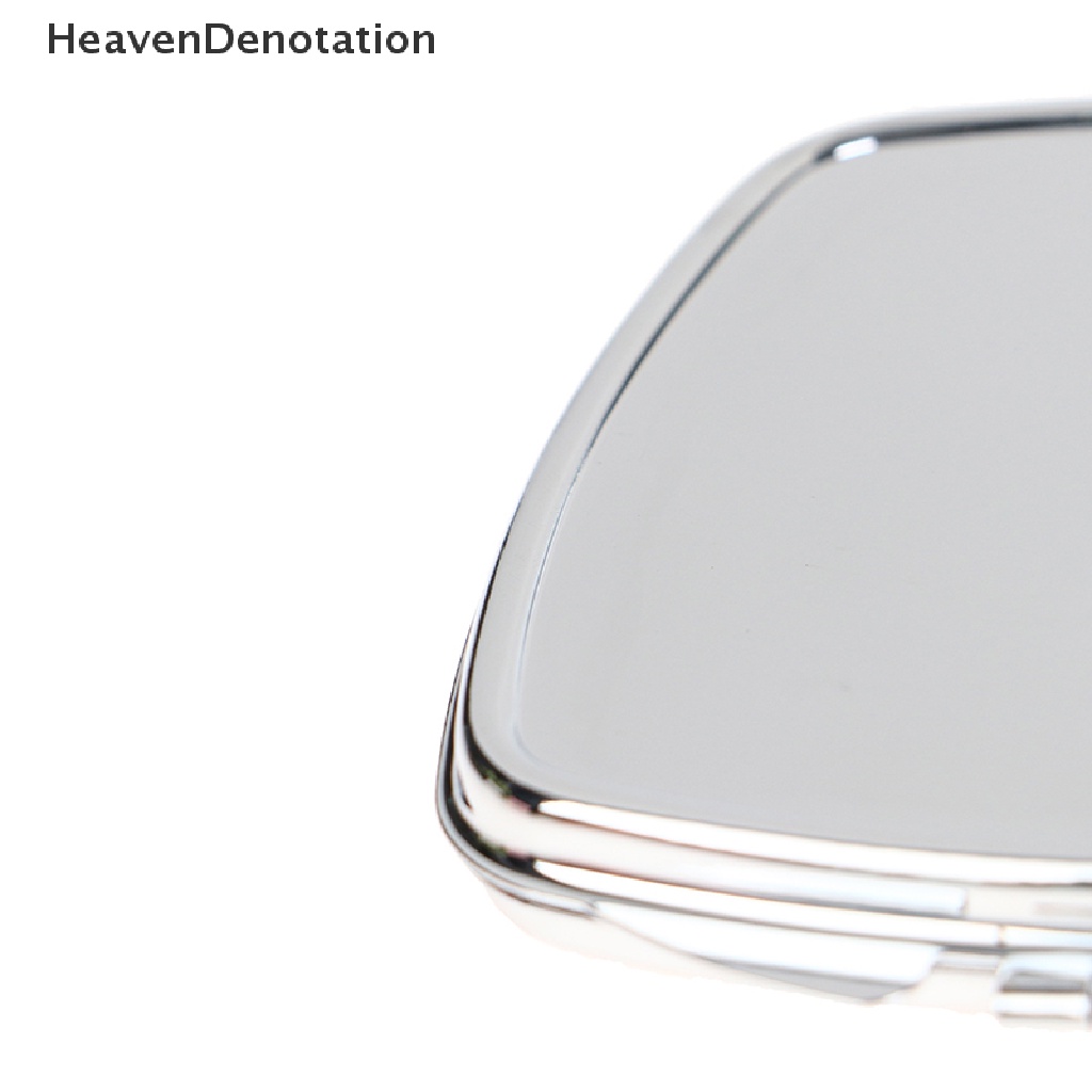 [HeavenDenotation] Compact Makeup Mirror Cermin Make Up Saku Bulat Pembesar Kosmetik HDV