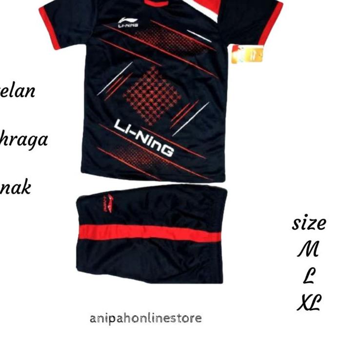 FLASH SALE baju badminton anak/stelan olahraga anak/ jersey badminton anak laki laki perempuan ?