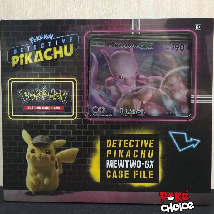 SALE TERMURAH  POKEMON CARD DETECTIVE PIKACHU MEWTWO GX CASE FILE