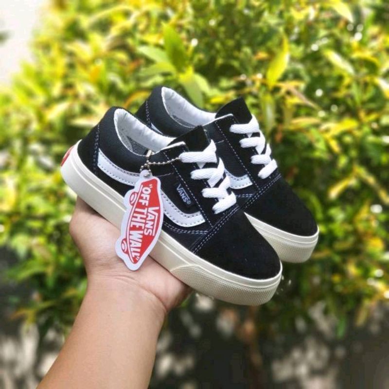 Sepatu Anak Vans Old Skool OG Laki Laki Perempuan Sepatu Sneaker Anak Cowo Cewe Sepatu Anak Sekolah Berkualitas