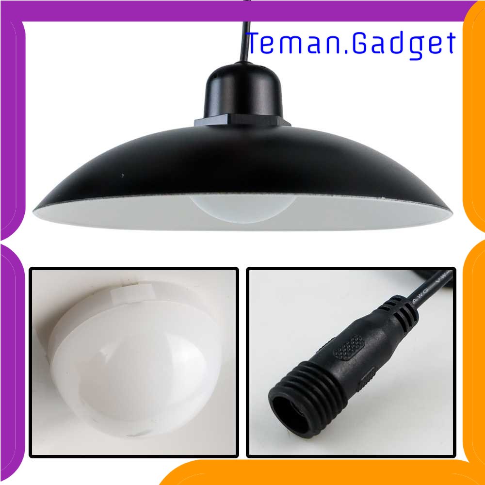 TG-LMP KSIJEH Lampu Gantung Hias Outdoor Solar Power IP65 Cool White 2 Lamp - KJ192