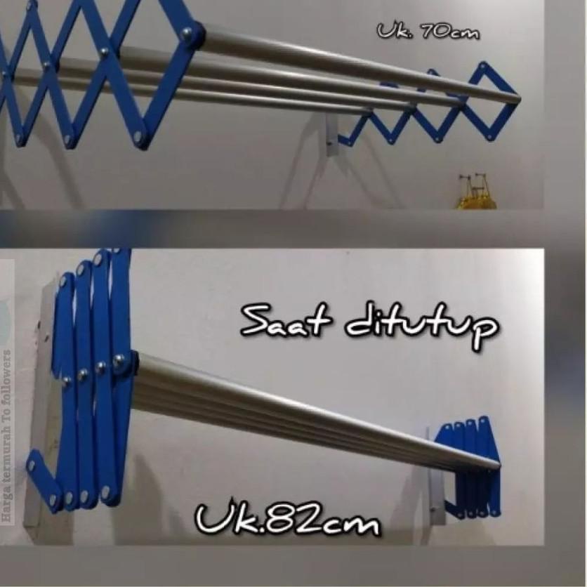 ➯ Jemuran Lipat Dinding / Gantungan baju tempel dinding/ Jemuran Lipat/ Gantungan Lipat/ jemuran lip
